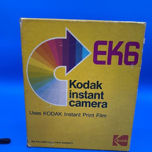 Vintage Kodak EK6 Instant Camera in original box (I2) - Picture 12 of 12